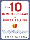 10 Immutable Laws of Power Selling
